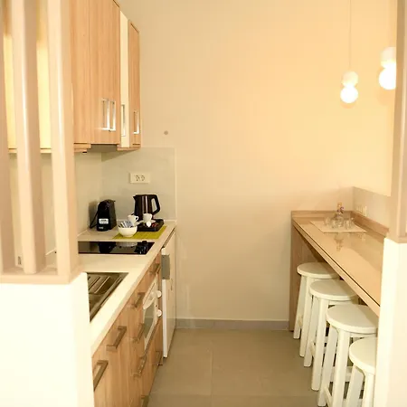 アパート Abelia Abode Paralia Kourna